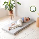 4-Inch Tri-Fold Memory Foam Mattress for Travel