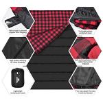 Queen-Sized Waterproof Flannel Double Sleeping Bag