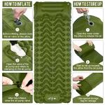 Ultralight Inflatable Camping Sleeping Pad with Pump