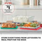 Glass Food Storage Set - 5-Pack with Lids