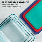 Glass Food Storage Set - 5-Pack with Lids