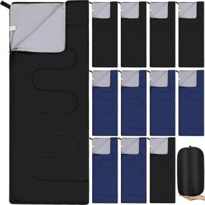 Macarrie 12 Pack Warm Waterproof Sleeping Bags