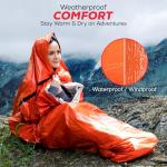 3-Pack Waterproof Emergency Sleeping Bags for Survival