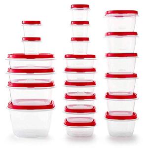 42-Piece Rubbermaid Camping Food Storage Set
