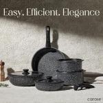 CAROTE Nonstick Cookware Set with Detachable Handles
