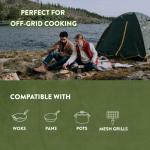 GasOne Wood Burning Rocket Stove for Camping