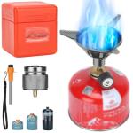 WADEO Portable Propane Single Burner Camp Stove
