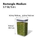 OXO Good Grips POP Medium Rectangle Container 2.7 Qt