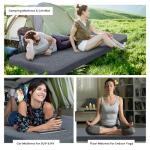 HOMBYS Portable Memory Foam Camping Mattress Pad