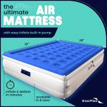 EnerPlex Double Height Air Mattress with Pump