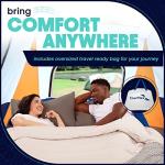 EnerPlex Double Height Air Mattress with Pump