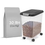 Airtight Pet Food Storage Container with Wheels