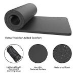 Waterproof Foam Sleeping Pad for Camping - Black
