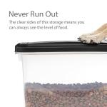 Airtight Pet Food Storage Container with Wheels