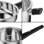 14-Piece Stainless Steel Camping Cookware Set