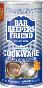 Bar Keepers Friend Cookware Cleanser & Polish 12oz