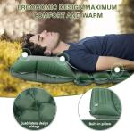 Pretyw Ultralight Double Camping Sleeping Pad with Pillow