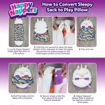 Shimmer Unicorn Sleeping Bag with Pillow