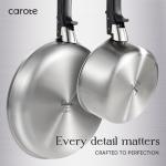 Stainless Steel Camping Cookware Set with Removable Handles