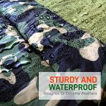 Lightweight Camouflage Mummy Sleeping Bag with Pillow