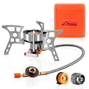 WADEO Windproof 3900W Camping Stove with Piezo Ignition