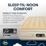 Serta Queen Raised Air Mattress with Built-in Pump