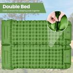 Ropoda Extra Thick Inflatable Sleeping Pad with Pillow