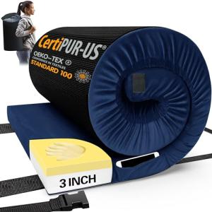 Portable Memory Foam Camping Mattress Pad