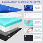 Comfortable Memory Foam Camping Mattress Pad