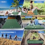 Pretyw Ultralight Double Camping Sleeping Pad with Pillow