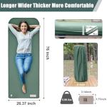 Electric Self-Inflating Camping Sleeping Pad with Pillow
