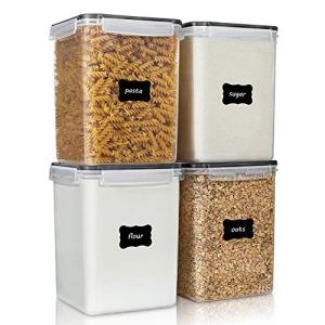 4-Pack Large Airtight Food Storage Containers
