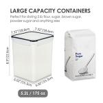 4-Pack Large Airtight Food Storage Containers