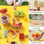 40-Pack Airtight Food Storage Containers with Lids