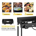 VIVOHOME Heavy-Duty Double Burner Camping Stove