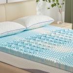SINWEEK 2-Inch Twin Memory Foam Mattress Topper