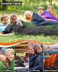 Sportneer 3-Season Lightweight Sleeping Bag for Camping