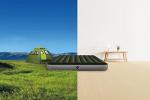 Queen Size Dura-Beam Air Mattress with Pump