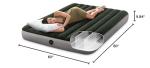 Queen Size Dura-Beam Air Mattress with Pump