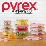 Airtight Glass Food Storage Containers - 3 Pack