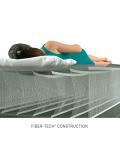 Intex TruAire Luxury Twin Air Mattress with Pump