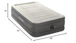 Intex TruAire Luxury Twin Air Mattress with Pump