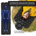 Ultralight Camping Sleeping Pad with Inflating Bag