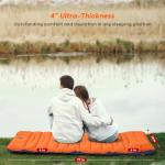 VALEHOWL 4-Inch Inflatable Camping Sleeping Pad