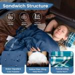 KingCamp Extra Large Cotton Flannel Sleeping Bag