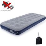 Inflatable Camping Air Mattress - Flocked Travel Bed
