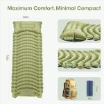 Xoxocos Ultralight Self-Inflating Camping Sleeping Pad