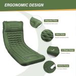 Hikero 6-Inch Thick Inflatable Camping Sleeping Pad