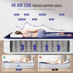 Twin Air Mattress with Built-in Pump for Camping
