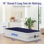 Twin Air Mattress with Built-in Pump for Camping